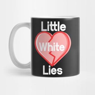 Little White lies White Lies Party Red heart Mug